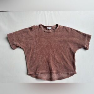 The Simple Folk Terry Boxy Tee 3-4 YRS